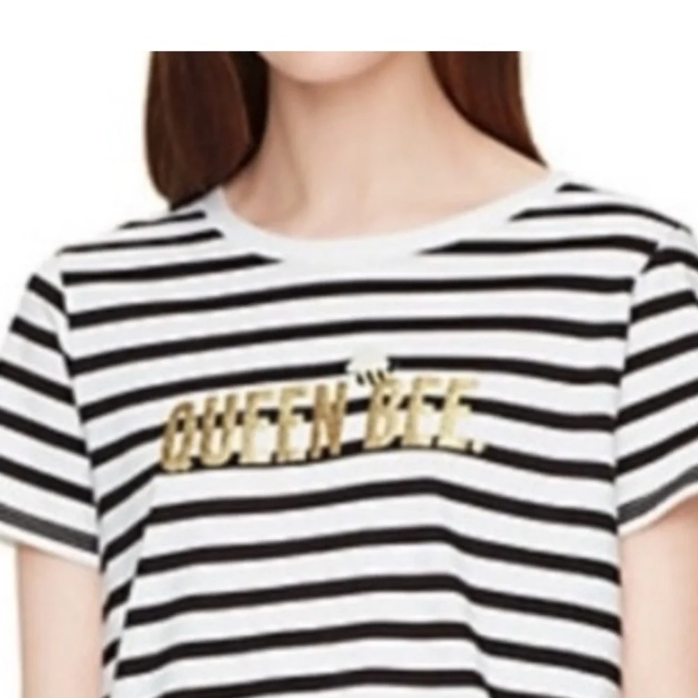 Kate Spade Queen Bee Tee Size‎ M